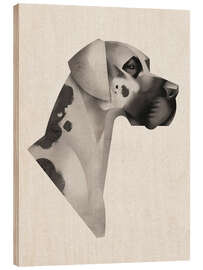 Cuadro de madera Great Dane - Dieter Braun