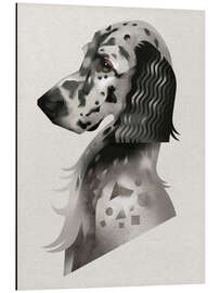 Tableau en aluminium English Setter - Dieter Braun