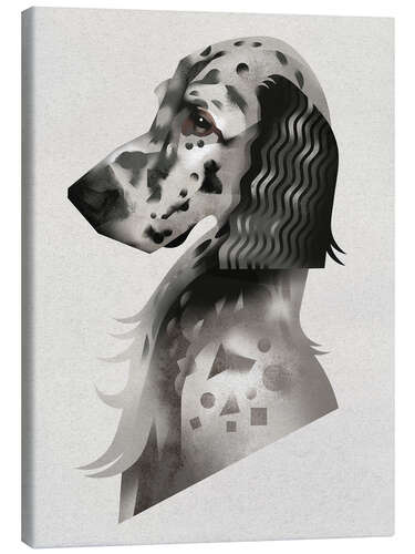 Canvas print English Setter