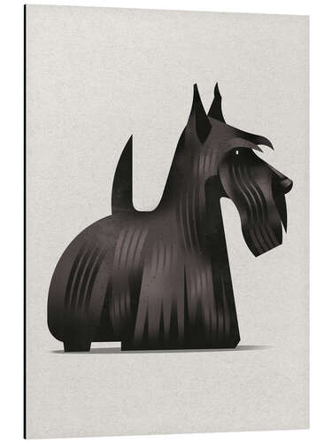 Aluminiumtavla Scottish Terrier