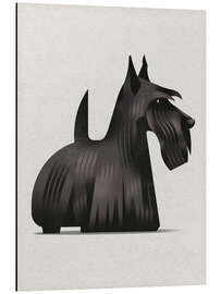 Aluminiumtavla Scottish Terrier - Dieter Braun