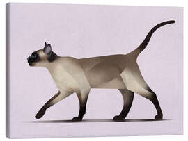 Canvastavla Siamese Cat