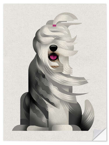 Självhäftande poster Bobtail