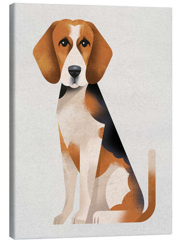 Lienzo Beagle