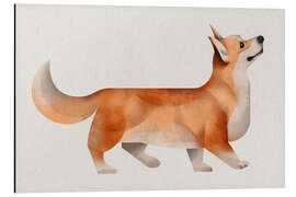 Stampa su alluminio Corgi - Dieter Braun