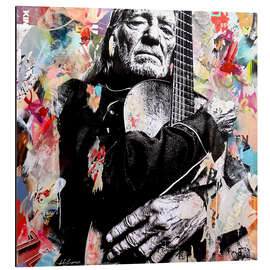 Magnettafel Willie Nelson