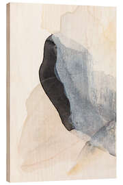 Holzbild Breathe In This Moment II - Cecelia Cheung