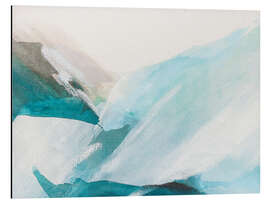 Quadro em alumínio Beautiful Crashing Waves