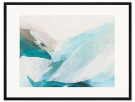 Gerahmter Kunstdruck Beautiful Crashing Waves