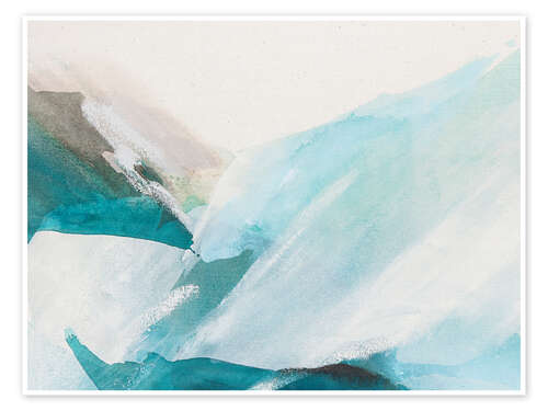 Poster Beautiful Crashing Waves