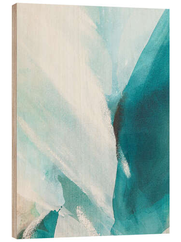 Quadro de madeira Crashing Waves