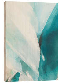 Quadro de madeira Crashing Waves - Cecelia Cheung