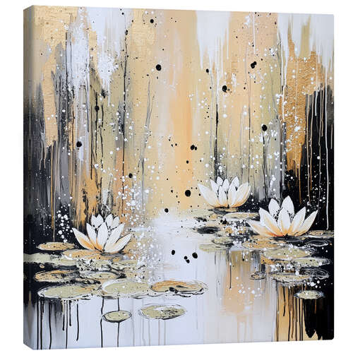 Canvas-taulu Тhe lily pond