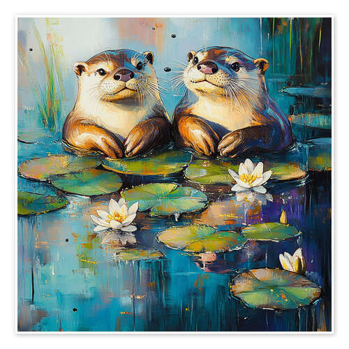 Plakat Love in Every Ripple