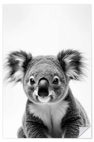 Självhäftande poster Baby Koala