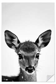 Vinilo para la pared Baby Fawn