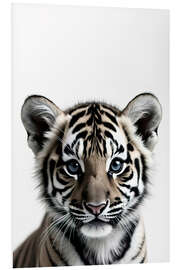 Foam board print Baby Tiger