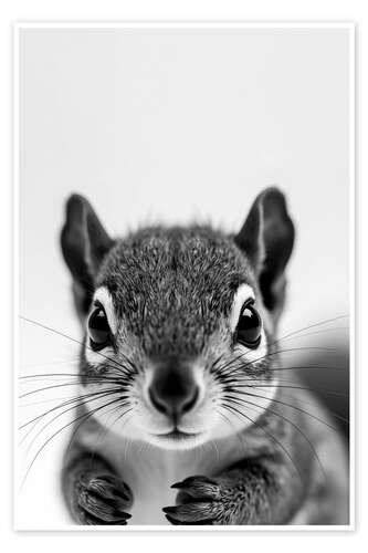 Poster Baby Squirrel