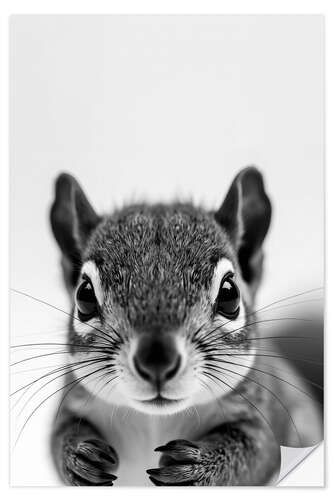 Wall sticker Baby Squirrel
