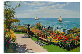 Quadro em acrílico Beautiful view at Sainte Adresse - Felipe Hora