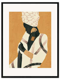 Framed art print African Woman