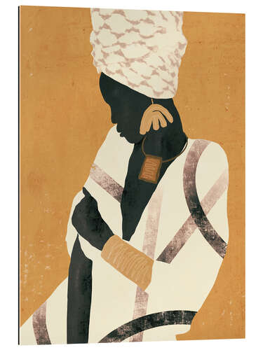 Stampa su plexi-alluminio African Woman