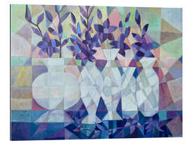 Gallery Print Stillleben mit blauen Blumen