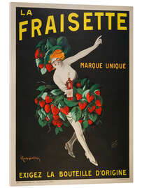 Akrylglastavla La Fraisette - Leonetto Cappiello