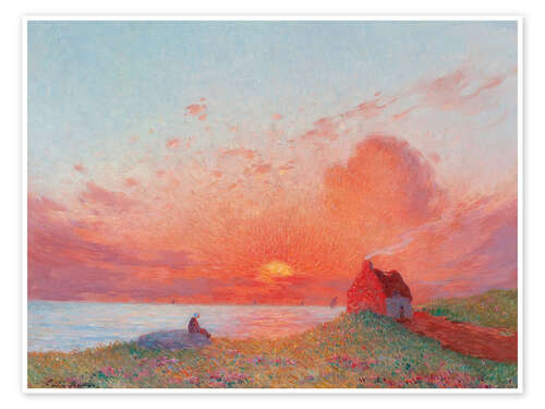 Poster Coucher de soleil (Sonnenuntergang)