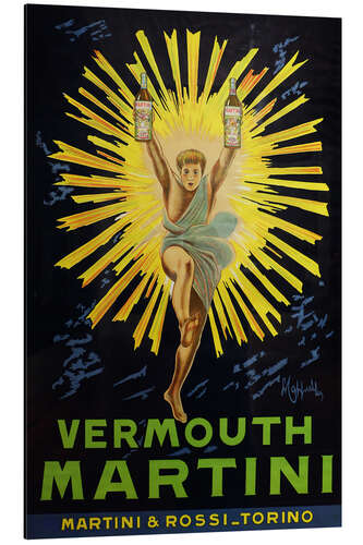 Aluminium print Vermouth Martini