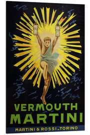 Aluminium print Vermouth Martini