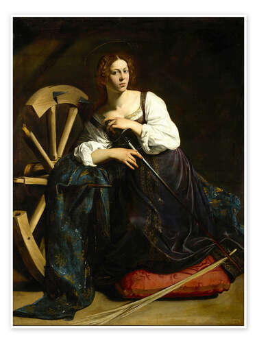 Poster Saint Catherine of Alexandria