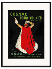 Gerahmter Kunstdruck Cognac Henry Mounier