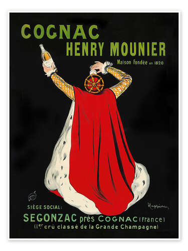 Poster Cognac Henry Mounier