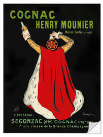 Wandsticker Cognac Henry Mounier - Leonetto Cappiello
