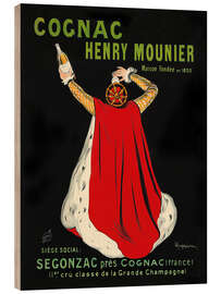 Cuadro de madera Cognac Henry Mounier - Leonetto Cappiello