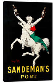Leinwandbild Sandeman's Port - Leonetto Cappiello