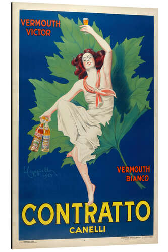 Aluminium print Vermouth Contratto