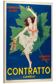 Aluminium print Vermouth Contratto