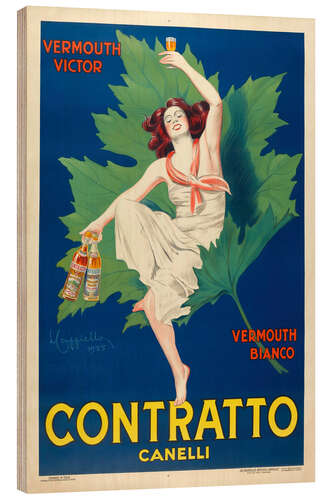 Puutaulu Vermouth Contratto