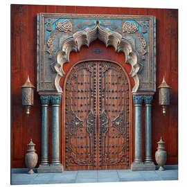 Tableau en aluminium Byzantine Architecture - Mango Art