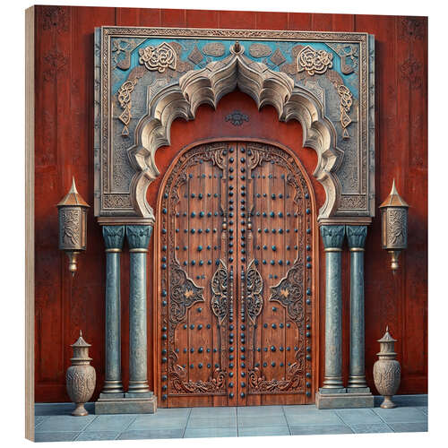 Cuadro de madera Byzantine Architecture