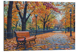 Alubild Herbststimmung - Mango Art