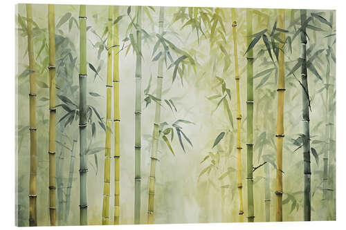 Acrylglas print Bamboo Forest