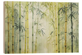 Obraz na drewnie Bamboo Forest
