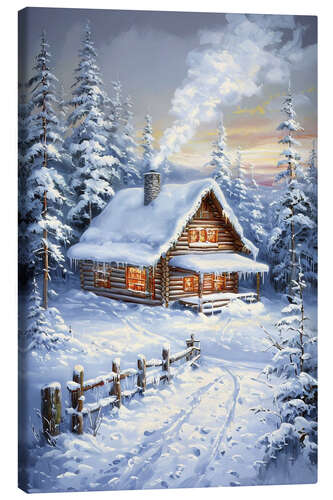 Canvas print Sweet Home