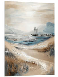 Hartschaumbild Kuss des Winters