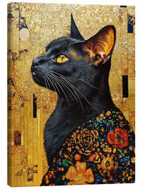 Canvas-taulu Beauty in black - DejaReve