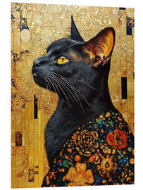 Hartschaumbild Beauty in black