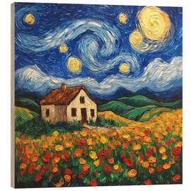 Trebilde Vollmond im Juni in Vincent Style - DejaReve